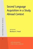 Second Language Acquisition in a Study Abroad Context (eBook, PDF)
