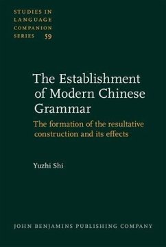 Cover Establishment of Modern Chinese Grammar (eBook, PDF)