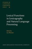 Lexical Functions in Lexicography and Natural Language Processing (eBook, PDF)