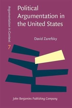 Cover Political Argumentation in the United States (eBook, PDF)