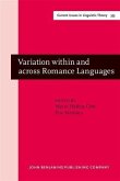 Variation within and across Romance Languages (eBook, PDF)