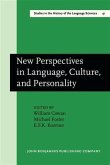 New Perspectives in Language, Culture, and Personality (eBook, PDF)