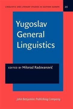 Cover Yugoslav General Linguistics (eBook, PDF)