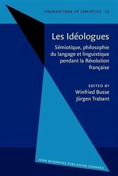 Cover Les Ideologues (eBook, PDF)