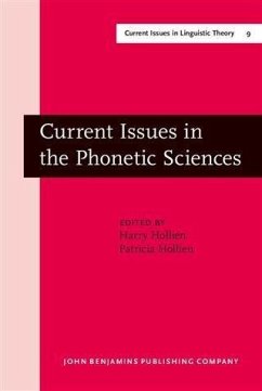 Cover Current Issues in the Phonetic Sciences (eBook, PDF)