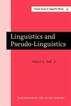 Cover Linguistics and Pseudo-Linguistics (eBook, PDF)