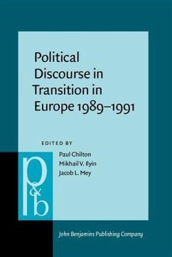 Political Discourse in Transition in Europe 1989-1991 (eBook, PDF)