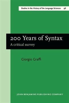 Cover 200 Years of Syntax (eBook, PDF)