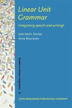 Linear Unit Grammar (eBook, PDF) - Sinclair, John McH.