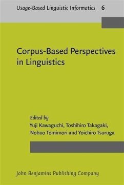 Cover Corpus-Based Perspectives in Linguistics (eBook, PDF)