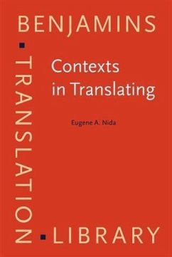 Contexts in Translating (eBook, PDF) - Nida, Eugene A.