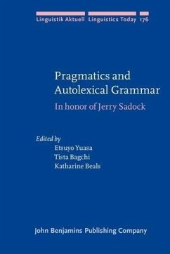 Cover Pragmatics and Autolexical Grammar (eBook, PDF)