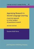 Appraising Research in Second Language Learning (eBook, PDF)