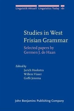 Cover Studies in West Frisian Grammar (eBook, PDF)