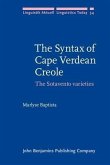 Syntax of Cape Verdean Creole (eBook, PDF)