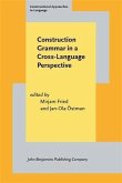 Construction Grammar in a Cross-Language Perspective (eBook, PDF)