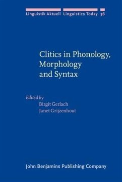 Clitics in Phonology, Morphology and Syntax (eBook, PDF)
