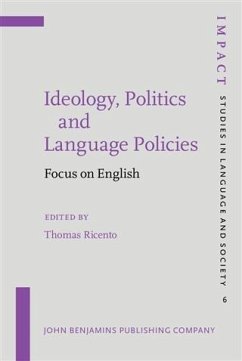 Cover Ideology, Politics and Language Policies (eBook, PDF)
