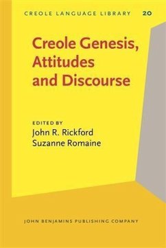 Cover Creole Genesis, Attitudes and Discourse (eBook, PDF)