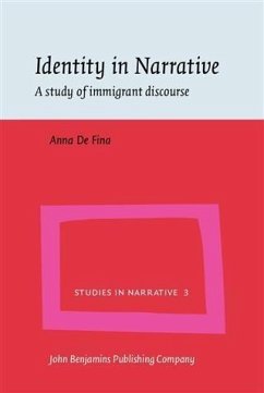 Identity in Narrative (eBook, PDF) - De Fina, Anna