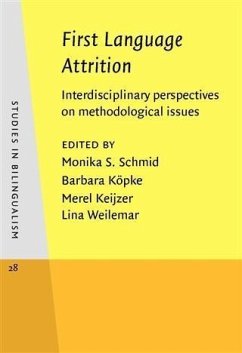 Cover First Language Attrition (eBook, PDF)
