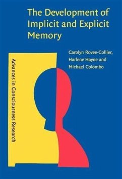 Cover Development of Implicit and Explicit Memory (eBook, PDF)