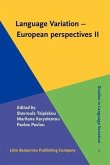 Language Variation - European perspectives II (eBook, PDF)