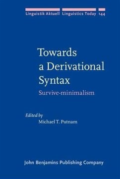 Towards a Derivational Syntax (eBook, PDF)