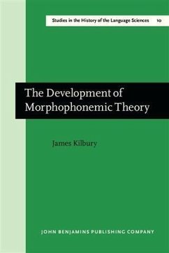 Cover Development of Morphophonemic Theory (eBook, PDF)