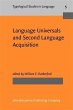Language Universals and Second Language... - Bild 1