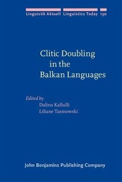 Clitic Doubling in the Balkan Languages (eBook, PDF)