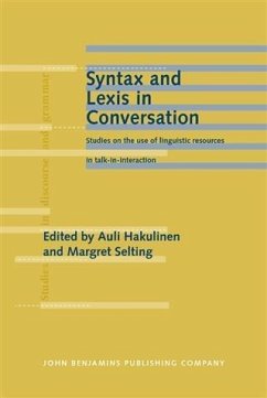 Syntax and Lexis in Conversation (eBook, PDF)