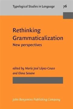 Rethinking Grammaticalization (eBook, PDF)