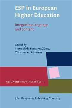 Cover ESP in European Higher Education (eBook, PDF)