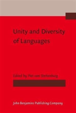 Unity and Diversity of Languages (eBook, PDF)
