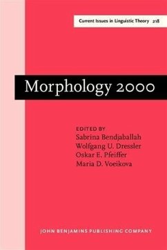 Cover Morphology 2000 (eBook, PDF)