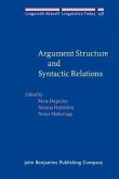 Argument Structure and Syntactic Relations (eBook, PDF)