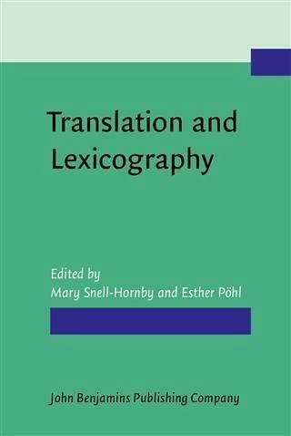 Translation and Lexicography (eBook, PDF) Translation and Lexicography (eBook, PDF)