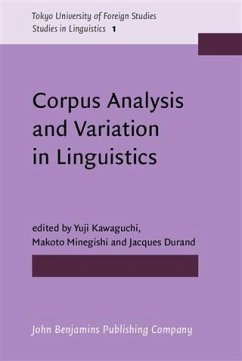 Cover Corpus Analysis and Variation in Linguistics (eBook, PDF)