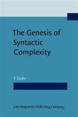 Genesis of Syntactic Complexity (eBook, PDF) Genesis of Syntactic Complexity (eBook, PDF)