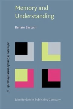 Cover Memory and Understanding (eBook, PDF)