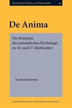 De Anima (eBook, PDF) - Salatowsky, Sascha