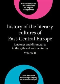 Cover History of the Literary Cultures of East-Central Europe (eBook, PDF)