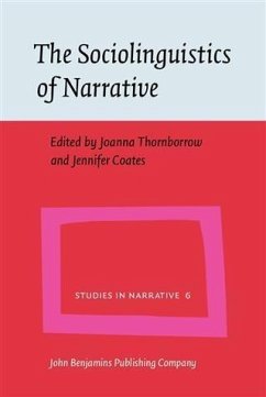 Cover Sociolinguistics of Narrative (eBook, PDF)