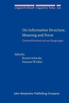 On Information Structure, Meaning and Form (eBook, PDF)