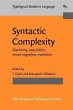 Syntactic Complexity (eBook, PDF) - Bild 1