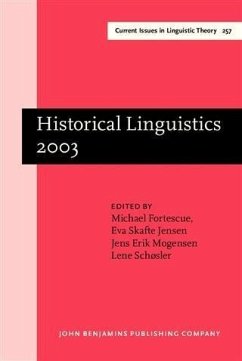 Historical Linguistics 2003 (eBook, PDF)