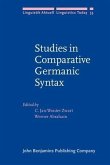 Studies in Comparative Germanic Syntax (eBook, PDF)
