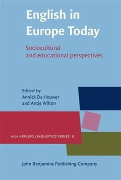 Cover English in Europe Today (eBook, PDF)