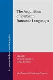 Acquisition of Syntax in Romance Languages (eBook, PDF)